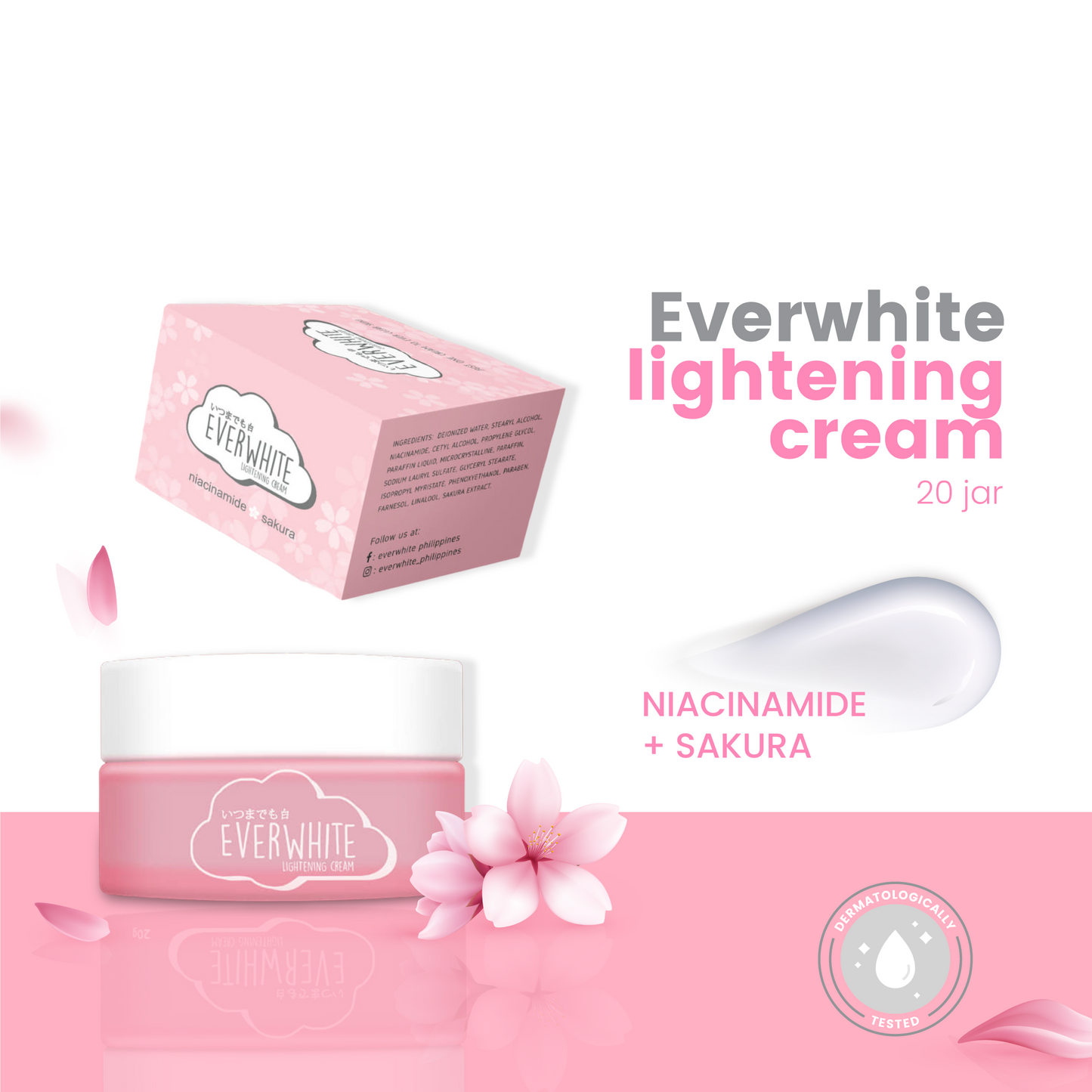 Everwhite 4% Niacinamide Cream