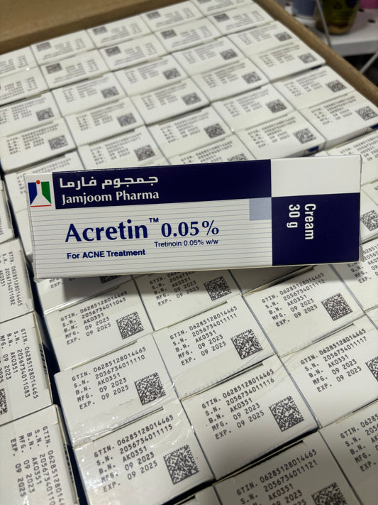 Acretin 0.05% Tretinoin Cream by Jamjoom Pharma