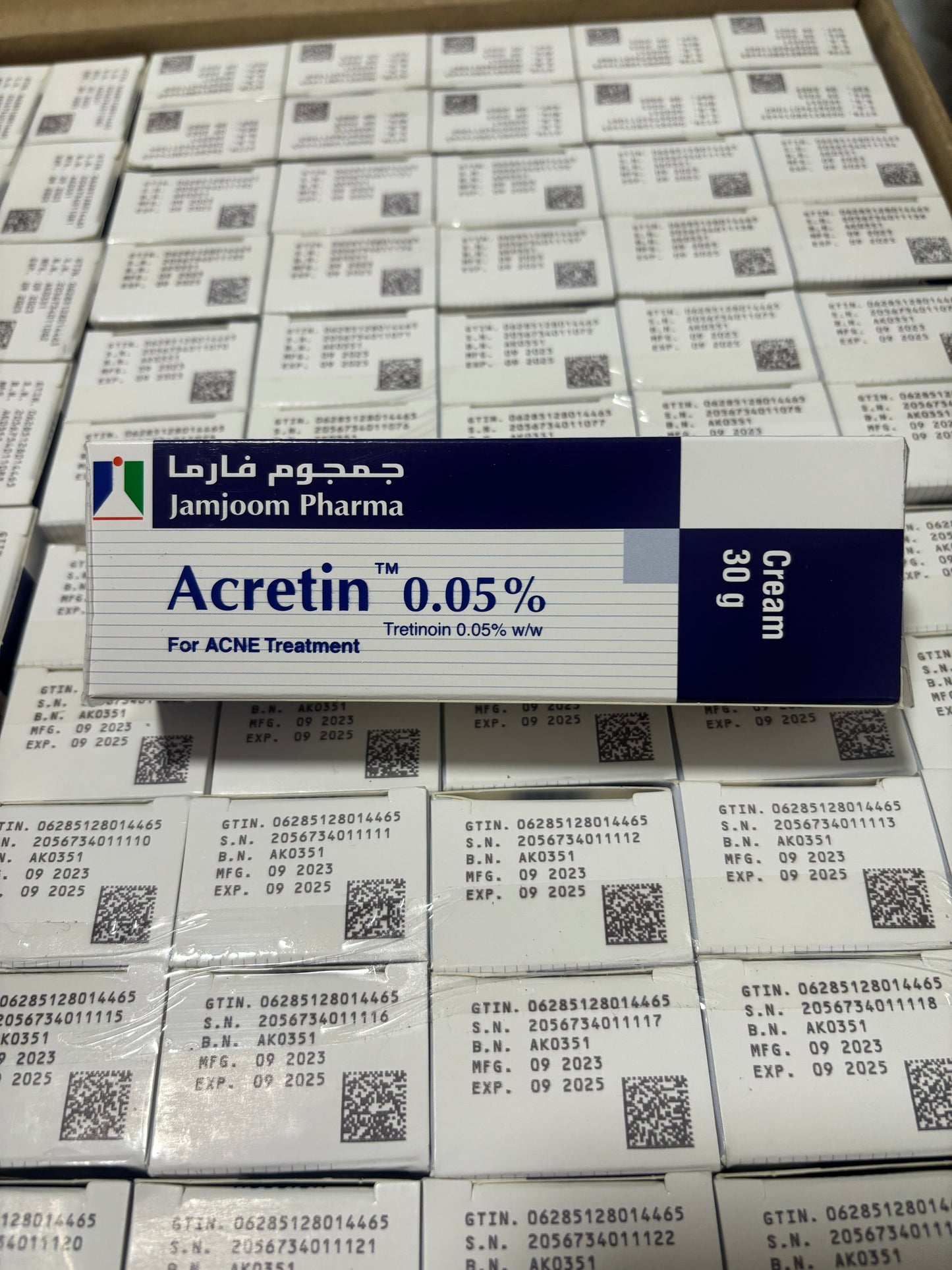 Acretin 0.05% Tretinoin Cream by Jamjoom Pharma