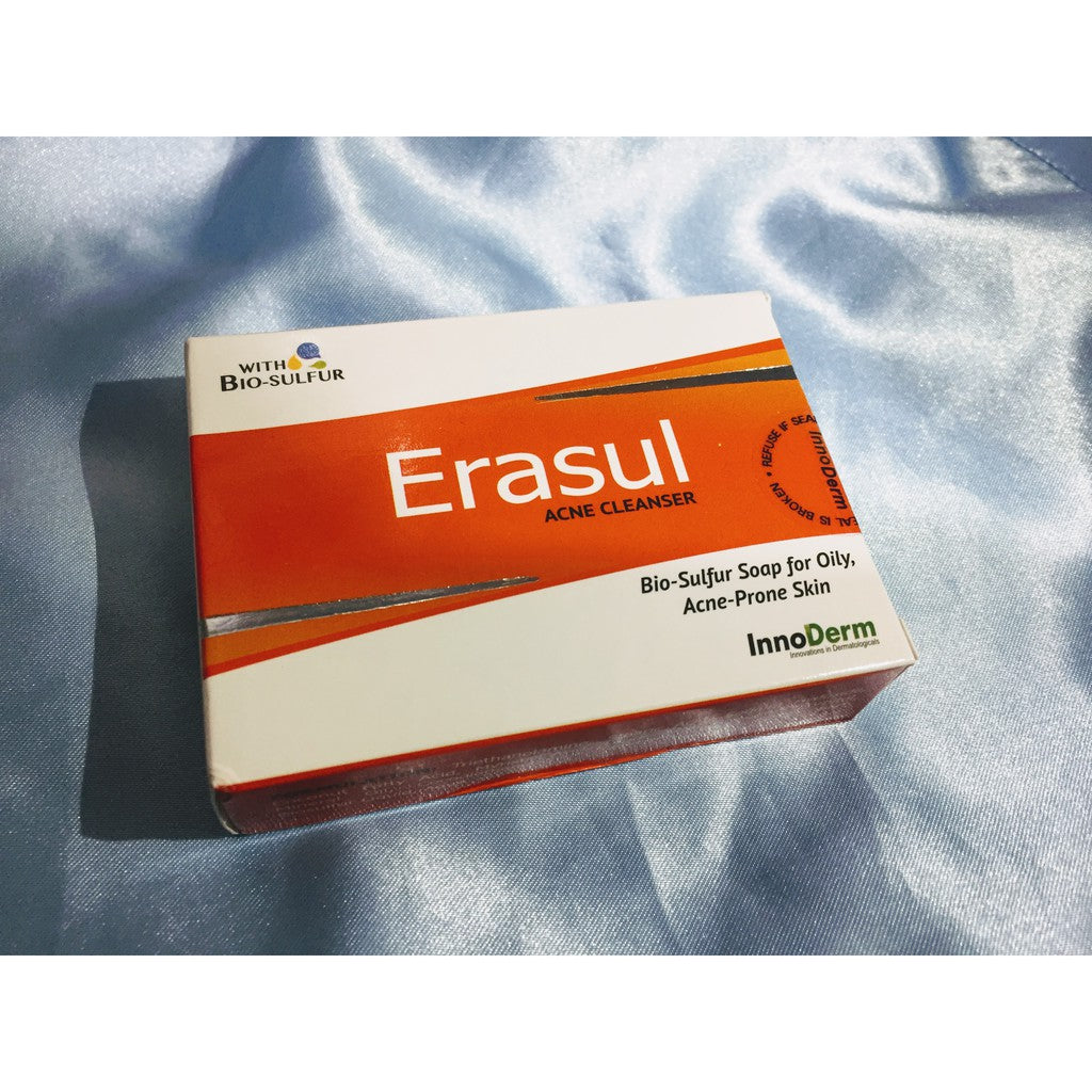 InnoDerm Erasul Acne Cleanser Sulfur Soap